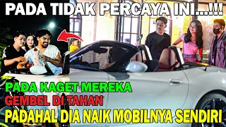 Padahal Tidak Percaya, Pada Kaget Mereka Gembel Di Tahan | Padaha Dia Naik Mobil Sendiri