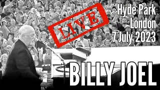 All the Hits! Billy Joel LIVE!, Hyde Park, London. 7 July 2023. #livemusic