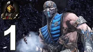 Mortal Kombat Mobile - Gameplay Walkthrough Part 1 - Towers 1-5 (iOS, Android)