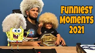 Khabib Is Naturally A Funny Guy 😂