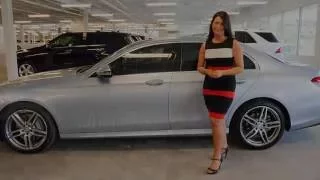 Jamie Showing the 2017 Mercedes-Benz E-Class E 300 Luxury from Mercedes Benz of Scottsdale