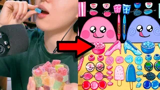 슬라임 먹방 스톱모션은 이렇게 만듭니다  Slime’s Color Mukbang Stopmotion Making Process