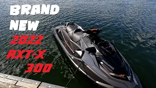 2022 Seadoo rxtx 300 Triple Black maiden voyage