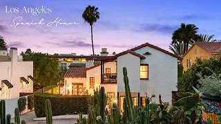 $3M Los Angeles Spanish House in Hollywood, California