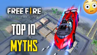 Top 10 Mythbusters in FREEFIRE Battleground | FREEFIRE Myths #269