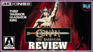 CONAN THE BARBARIAN REVIEW | ARROW 4K LIMITED EDITION | Movie Review, Unboxing, 4K Comparison & More