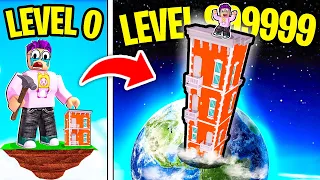 Can We Build A MAX LEVEL CITY In ROBLOX BIG CITY TYCOON!?