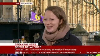 Brexit delay vote - Maddy Thimont Jack, BBC News