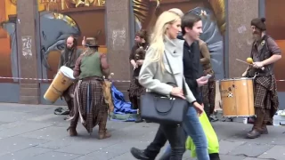 Scottish street band Clanadonia