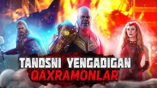 Tanosni yenga oluvchi Top 10 Marvel Qaxramonlari: