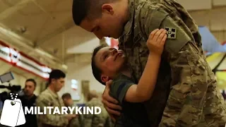 Parents Reuniting With Their Kids Compilation | Militarykind