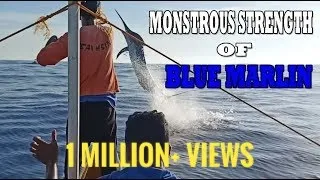 BAKBAKANG PAGHILA NG BLUE MARLIN, UNEDITED| HINDI NA MA-IANGAT|0.55mm vs BLUE MARLIN| NALAGOT PA