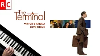 The Terminal (Piano Tutorial) Viktor & Amelia Love Theme