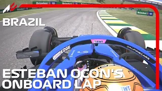 2023 Sao Paulo Grand Prix | Esteban Ocon's Onboard Lap | Assetto Corsa