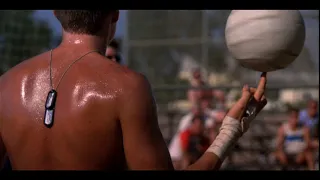 TOP GUN - Partie de Beach-volley avec Maverick et Goose Vs Iceman et Slider