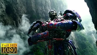 Transformers Age of Extinction (2014) - Optimus Prime vs Dinobots (1080p) FULL HD