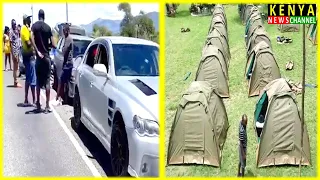 Kenyans flood Naivasha 😂 Subaru guys | Safari Rally