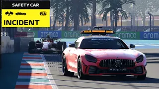 F1 22 Broadcast Safety Car Gameplay