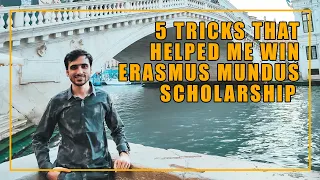 5 Tricks of Erasmus Mundus Scholarship in 2 mins (Must Know) | 2023/24