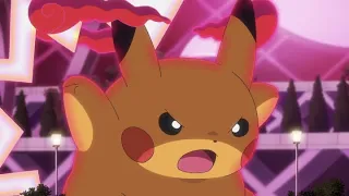 UK: GIGANTAMAX Pikachu | Pokémon Journeys | Official Clip
