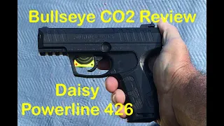 Daisy Powerline 426 CO2 BB Pistol Review and Test Shooting (and rapid-fire)