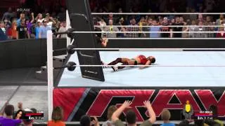 WWE 2K15 AJ LEE VS NIKKI BELLA