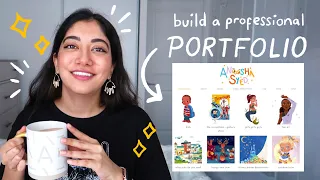 ✸ How to make a PORTFOLIO WEBSITE for your ART✸  - Tips and Tricks From a Professional Illustrator