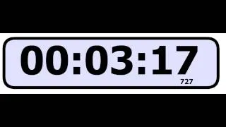 5 minute countdown stopwatch with audio marker every 30 seconds