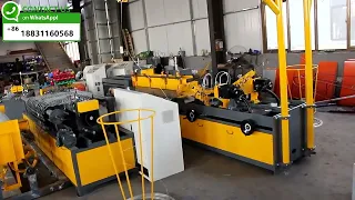 double die Chain Link fence Machine