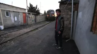 Baku: WELCOME to cross the railroad tracks