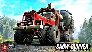 SnowRunner: Turning The Pacific P16 into a MEGA TRACTOR