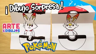 Como dibujar Pokemon SCORE BUNNY