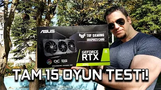 ASUS TUF Gaming RTX™ 3080 OC' nin Devasa İncelemesi ve Tam 15 Oyun Testi!