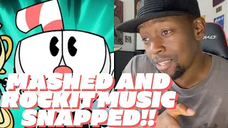 Rapper Reacts to CUPHEAD DLC CARTOON RAP BATTLE: PART 3 (REACTION) Mashed & Rockit Music