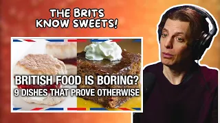 American Reacts to British Food You Have To Try!