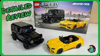 This is different… LEGO Speed Champions: 76924, Mercedes-AMG G 63 & SL 63