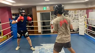 Tamaki Boxing Sparring against Keita on 5th May 2024