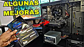 😊 Hice Algunas Mejoras a este PC | Mas Cantidad de Ram | Almacenamiento M.2 | PC GAMER