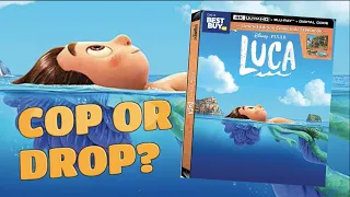 Cop or Drop: Luca SteelBook 4K Ultra HD Blu-ray #Pixar #Luca #PixarLuca #Disney #DisneyPlus