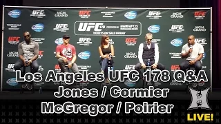 UFC 178 Q&A: Jon Jones, Daniel Cormier, Conor McGregor, Dustin Poirier + EA UFC Play