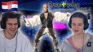 Norwegian and Lithuanian React to + Rate Croatia | Eurovision 2024