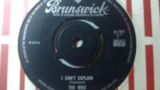 THE WHO - I CAN'T EXPLAIN - BRUNSWICK