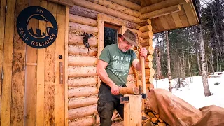 Making Cedar Shakes for The Forest Kitchen Roof at the Off Grid Log Cabin