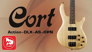 [Eng Sub] Cort Action-DLX-AS-OPN four-string bass guitar