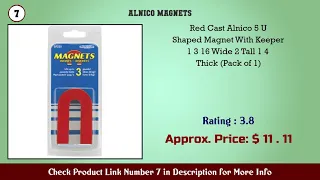 Top 10 Alnico Magnets to buy in USA | Price & Review