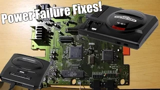 Sega Genesis No Power & Power Button Issue - Repair Tutorial
