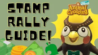 ACNH |  STAMP RALLY GUIDE  #acnh #animalcrossingnewhorizons #animalcrossing #あつ森