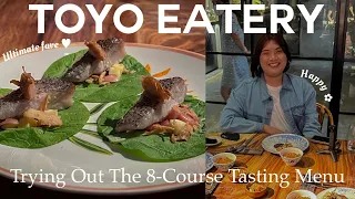 toyo eatery 🍴 8-course tasting menu, degustation trip around the philippines