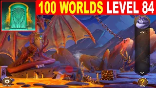 100 Worlds LEVEL 84 Walkthrough - Escape Room Game 100 Worlds Guide
