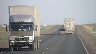 Kazahsztánon, Üzbegisztánon át. ( trucking in kazakhstan- uzbekistan )